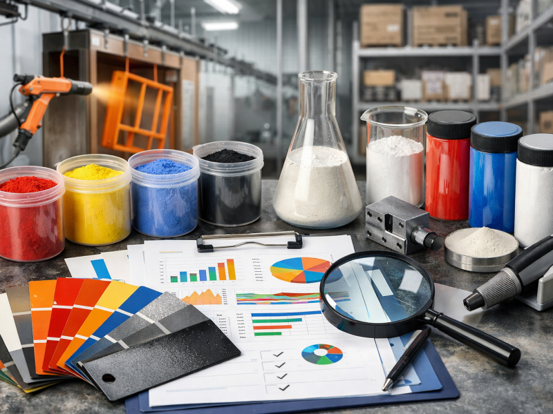 Jak wybrać dostawcę farb proszkowych?